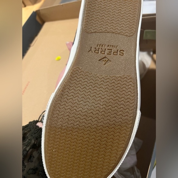 S49. NWT Sperry Striper CVO Noir Black Men’s 5.5/37.5EU - Picture 5 of 5